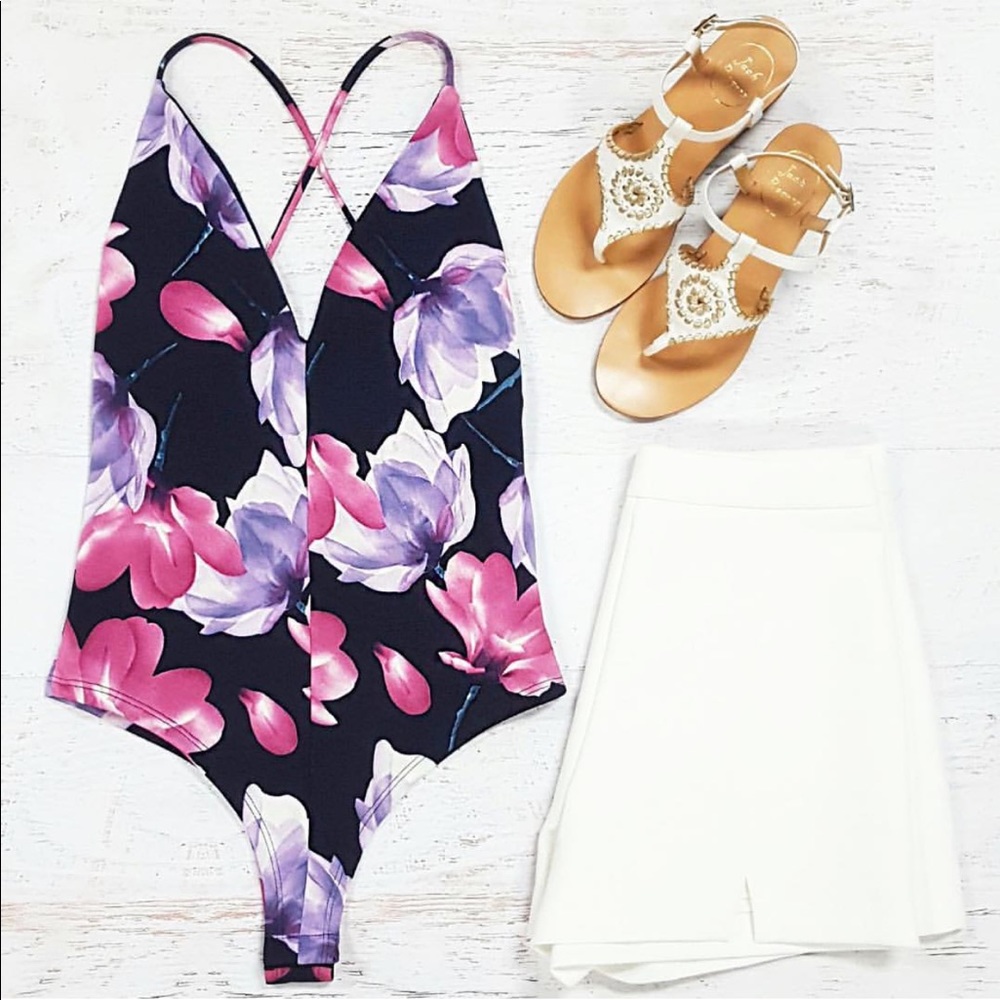 Rare Floral Bodysuit